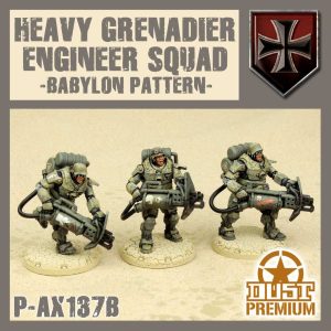 P-AX137B : HEAVY GRENADIER ENGINEER SQUAD