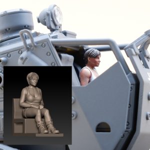 K-ME146 : “MERCENARY PILOT” MODEL KIT