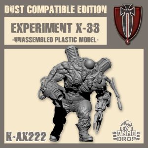 K-AX222 : EXPERIMENT X33 - COMPATIBLE EDITION – PLASTIC KIT
