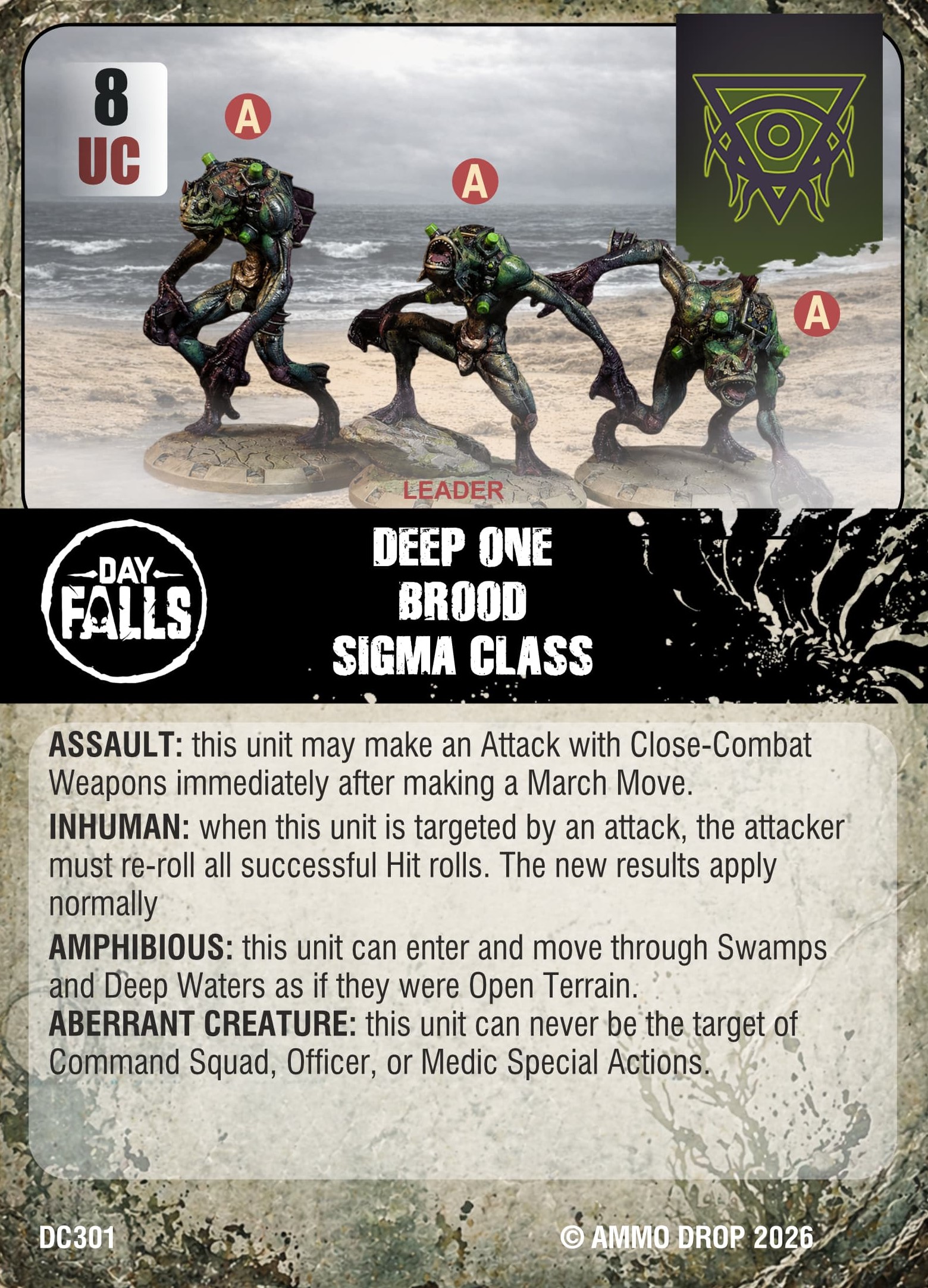 K-DC301 : Deep one “brood”, sigma - class – Image 7