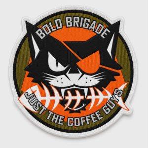 BOLD BRIGADE Fabric Sticker – Just the Coffee Guys
