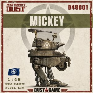 D48001 – “Mickey” Allied Medium Combat Walker – 1:48 Plastic Model Kit