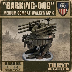 D48008 – “Barking Dog” Medium Combat Walker M2-G – 1:48 Resin Model Kit
