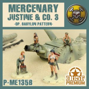 P-ME135B : MERCENARY JUSTINE & CO. 3 – OP BABYLON PATTERN – PREMIUM