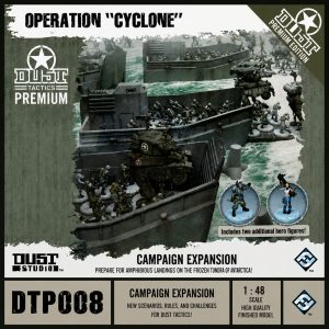 DTP008 – PREMIUM – Operation Cyclone – Antarctica Campaign Expansion – Pre-Painted Collectible Miniatures & Battlefield Expansion