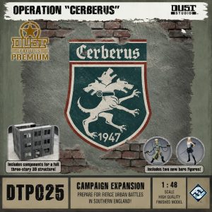 DTP025 – PREMIUM – Operation Cerberus – Southern England Campaign Expansion – Pre-Painted Collectible Miniatures & 3D Urban Terrain