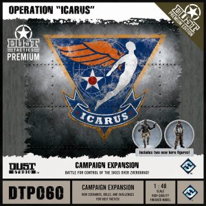 DTP060 – PREMIUM – Operation Icarus – Zverograd Airfield Campaign Expansion – Sergeant Victory & Panzerprinz – Pre-Painted Collectible Miniatures