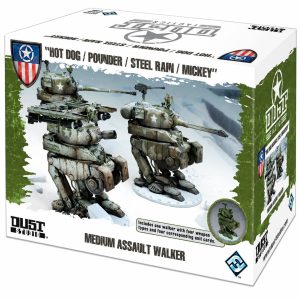 FFGDT010 – Medium Assault Walker – Hot Dog / Pounder / Steel Rain / Mickey – Allies – Dust Tactics