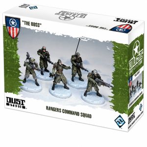 FFGDT012 – The Boss – Rangers Command Squad – Allies – Dust Tactics