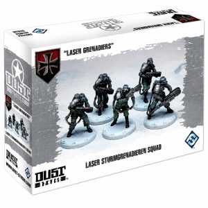 FFGDT015 – Laser Grenadiers – Laser Sturmgrenadieren Squad – Axis – Dust Tactics