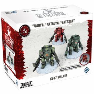 FFGDT035 – KV47 Walker – Nadya / Natalya / Natasha – SSU – Dust Tactics