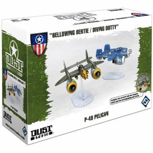 FFGDT065 – P-48 Pelican – Bellowing Bertie / Diving Dotty – Allies – Dust Tactics